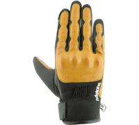 Helstons Go Motorcycle Gloves, black-yellow, size 4XL for Men