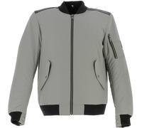 Helstons Howard Motorcycle Textile Jacket, silver/black, size 4XL