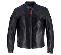 Helstons Indianapolis Motorcycle Leather Jacket, black, size M for Men