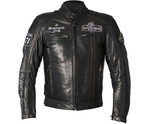 Helstons Indy Motorcycle Leather Jacket, black, size M