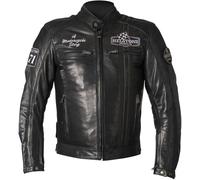 Helstons Indy Motorcycle Leather Jacket, black, size XL