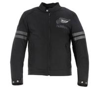 helstons Jake Speed, Black/Grey Textile Jacket size XXXL