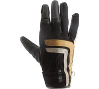 Helstons Jeff Motorcycle Gloves, black/yellow, size 8