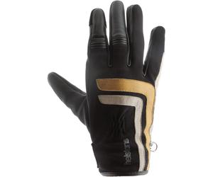 Helstons Jeff Motorcycle Gloves, black-yellow, size XL for Men
