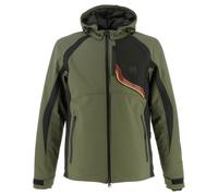 helstons Jump Men Softshell jacket Khaki/Black 2XL green