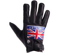 Helstons Logo Hinckley Summer Motorcycle Gloves, black, size 8