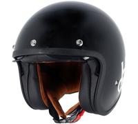 Helstons Logo Jet Helmet, black, size L for Men