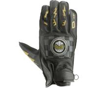 Helstons Logo Motorcycle Gloves, black, size 4XL for Men