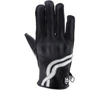 Helstons Mora Motorcycle Gloves, black-grey-white, size L for Men