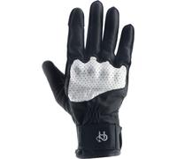 Helstons Neo Air perforated Motorcycle Gloves, black/white, size 11