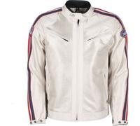 Helstons Pace Air Summer Motorcycle Motorbike Mesh Textile Jacket Silver