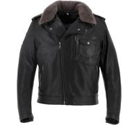 Helstons Perco Motorcycle Leather Jacket, black, size M for Men