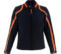 Helstons Phoenix Mesh Motorcycle Textile Jacket, black/orange, size L