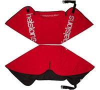Helstons Pilote Rain Protection for Scooter Riders, red, One size