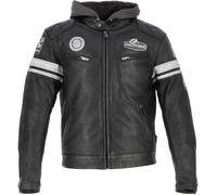 Helstons Riposte Motorcycle Leather Jacket, black, size XXL