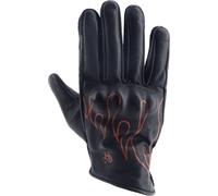 Helstons Rod Air perforated Motorcycle Gloves, black-orange, size 3XL for Men