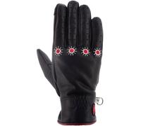 Helstons Shine Summer Ladies Motorcycle Gloves, black, size 7