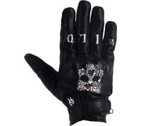 Helstons Skull Summer Motorcycle Gloves, black, size 12