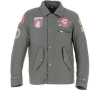 Helstons Terry waterproof Motorcycle Textile Jacket, Khaki, size S
