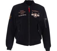 Helstons Tiger Motorcycle Textile Jacket, black, size S for Men