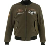 Helstons Tiger Motorcycle Textile Jacket, Khaki, size 4XL