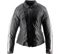 Helstons Victoria Ladies Motorcycle Leather Jacket, black, size XL for Women