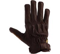 Helstons Wave Air perforated Motorcycle Gloves, brown, size M L for Men