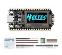 Heltec ESP32 LoRa 32 V4 Development Board with OLED Display with GPS, Upgraded ESP32-S3R8 8MB PSRAM 16MB Flash SX1262 27dBm High Power Chip for WiFi Meshtastic IoT Devices, Wireless Communication