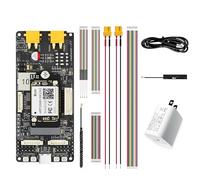 Heltec MeshSolar BMS Board 1-4 Cells 18-24V Solar MPPT USB PD3.0 Charging LoRa BLE Dev Board 10km Range nRF52840 SX1262 Meshtastic Compatible (Li-ion US PD 20V)