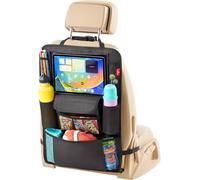 Helteko Car Seat Organizer, Ultra Version Kids Backseat Car Organizers and Storage, Waterproof Back Seat Protector Kick Mats with Tablet Holder 12" Car Accessories Interior & Travel Essentials, 1 Pack