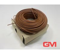 Helukabel Control Wire H05V-K 1X0.5Mm² Brown Coil 29084 100 M Single Wire