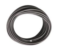 Helunsi 10 Meters / 32.8FT Electrical Cable Wire, Grey 3 Core 0.75mm² Round Fabric Cable, Vintage Flex Cloth Braided Wire for DIY Lamps Industrial Pendant Lights Flexible Lighting Project - 10m