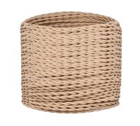 Helunsi 3 Core Vintage Braided Flex Cable - 10 Meters / 32.8FT Beige for DIY Lamps Industrial Pendant Lights & Appliances