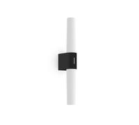Nordlux Helva Indoor Ensuite Shower Bathroom Wall Light In Black (Diam) 5.7Cm