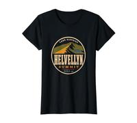 Helvellyn 950m Lake District Cumbria Striding Edge Hiking UK Value Graphic T-Shirt, Women, Black, M