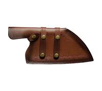 HELVES PU Leather Meat Cleaver Sheath Waterproof Wide Knife Cover Butcher Chef Knife Guards Kitchen Knives Blades Protector