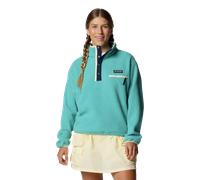 Columbia Helvetia II Cropped Half Snap Fleece - Fleece jacket - Women's Teal S