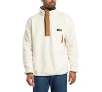 Columbia Helvetia II Half Snap Fleece Zip Hoodie chalk XL