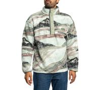 COLUMBIA Helvetia Ii Printed Half Snap Fleece - Men - Green / White / Brown - size XXL- model 2027 XXL