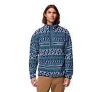 Helvetia™ II Printed Half Snap Fleece Jacket in Everblue KnitKnot
