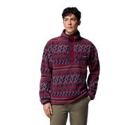 Helvetia™ II Printed Half Snap Fleece Jacket in Rich Wine KnitKnot
