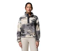 Columbia - Short-cut fleece with half-buttoned stand-up collar - Helvetia II Printed Cropped Half Snap Shark Dreaming for Women - Size M - Grey Grey M
