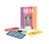 Helvetiq Kariba Pocket Card Game in Italian - Strategic for 2-4 Players, from 6 Years - The Strongest Animals Drive Out the Weakest in an Original Savannah Challenge