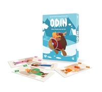 Helvetiq Odin Pocket Card Game in Italian - Memory for 2-6 Players, from 7 Years - Remember Positions and Recover Stolen Items on a Fun Journey to Norse Mythology
