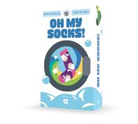 HELVETIQ Oh My Socks, Board Game, Funny Sock Card Game, For The Coolest Sock Collection, Exciting Actions, For 2-5 Players Aged 6+