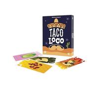 Helvetiq Taco Loco Pocket Card Game in Italian - Frenetic for 2-5 Players, from 7 Years - Reflexes and Speed Challenge to Prepare Perfect Taco Before Opponents