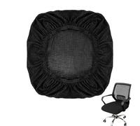 Helweet Computer Desk Chair Slipcovers, Office Chair Covers, Office Chair Slipcovers, Stretch Office Covers Seat Cover, Protect Seats From Stains, for Office Chairs, Dining Room Chairs, Black