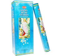 Hem 6 Pack 20 Stick Angel De Mi Guarda - Box Of Six 20 Stick Tubes, 120 Sticks Total - Hem Incense