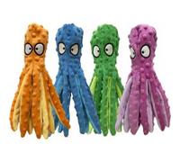 Hem and Boo Crinkle Octopus Assorted Dog Toy - One Size