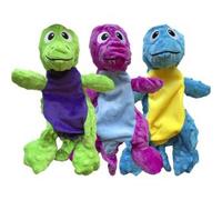 Hem and Boo Dinasour Squeaker Assorted Dog Toy - One Size